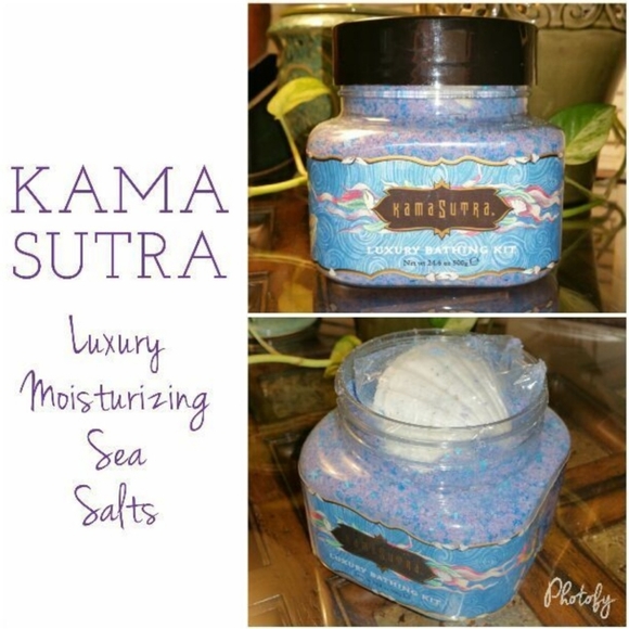 New Kama Sutra Treasure of the Sea Luxury Bath Sea Salts with Seashell Scoop - Picture 2 of 5